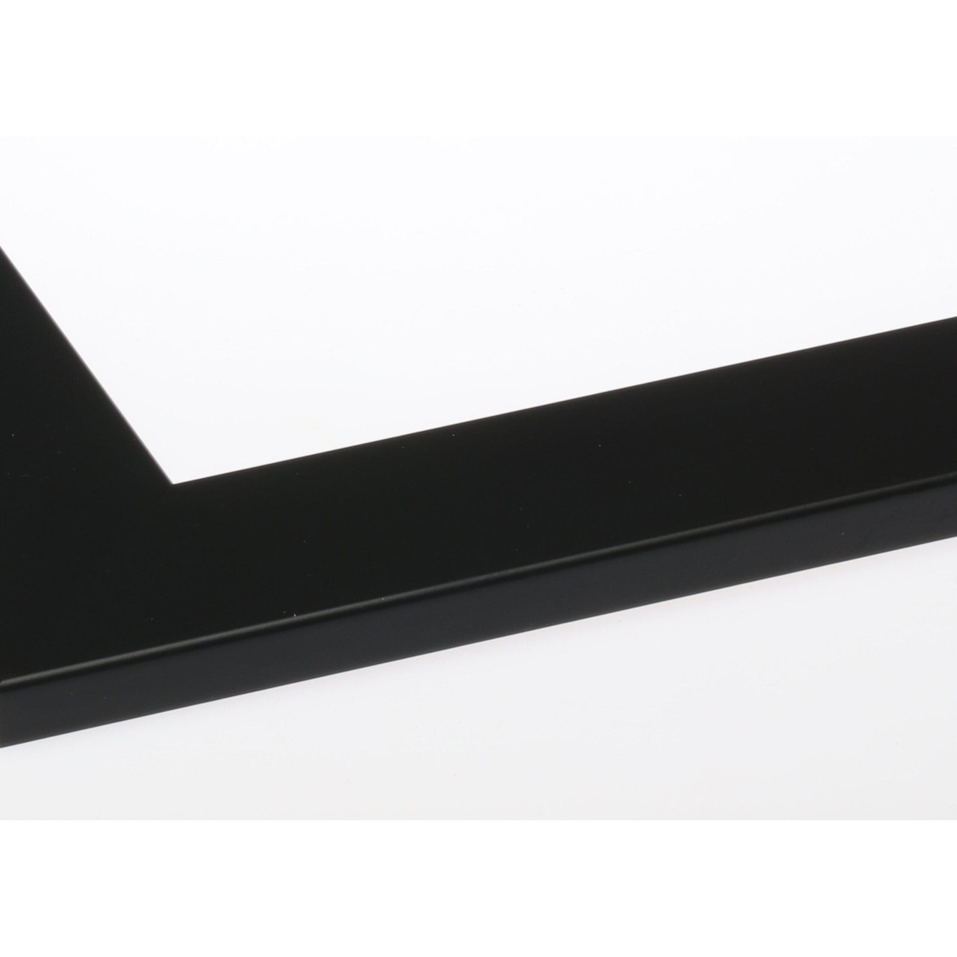 Brandtworks 32" Matte Black Wall Mirror