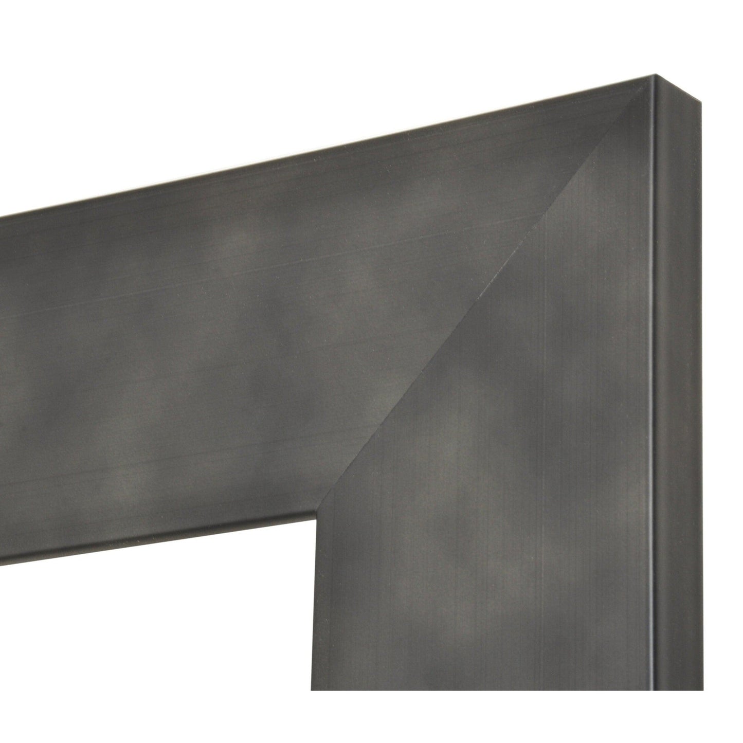 Brandtworks 32" x 36" Clouded Gunmetal Wall Mirror