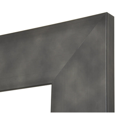 Brandtworks 32" x 36" Clouded Gunmetal Wall Mirror