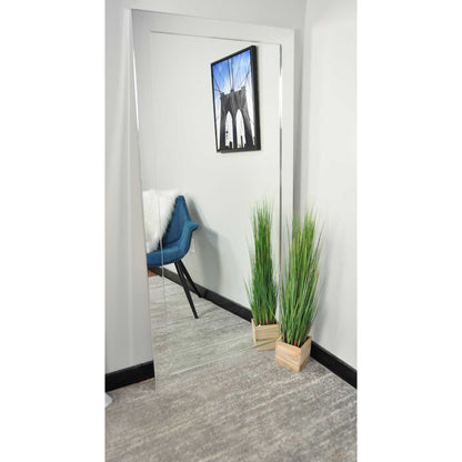 Brandtworks 32" x 41" Chrome Wall Mirror