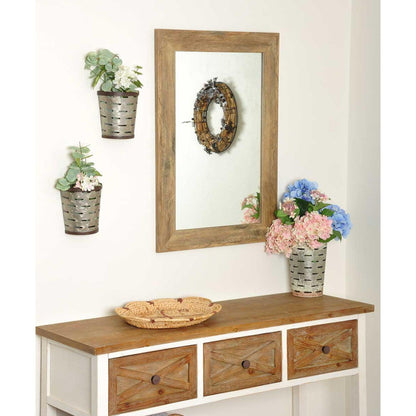 Brandtworks 32" x 55" Blonde Grain Wall Mirror