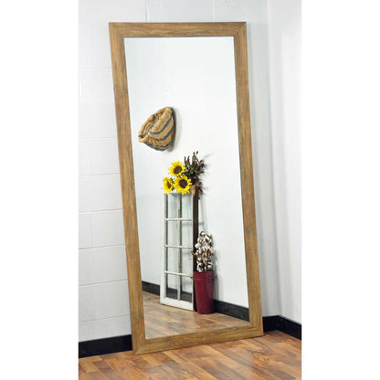 Brandtworks 32" x 60" Blonde Grain Wall Mirror