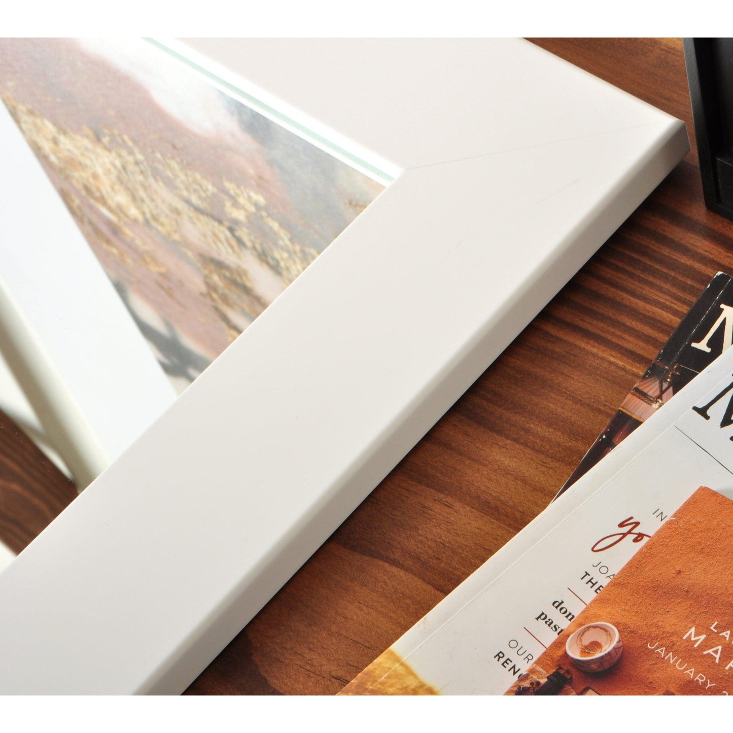 Brandtworks 32" x 66" Pure White Wall Mirror