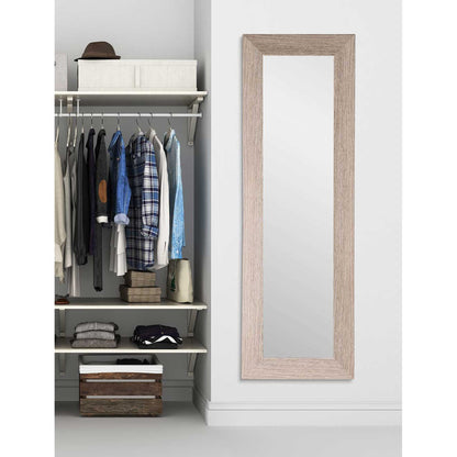 Brandtworks Classic Farmhouse 32" Pale Wall Mirror