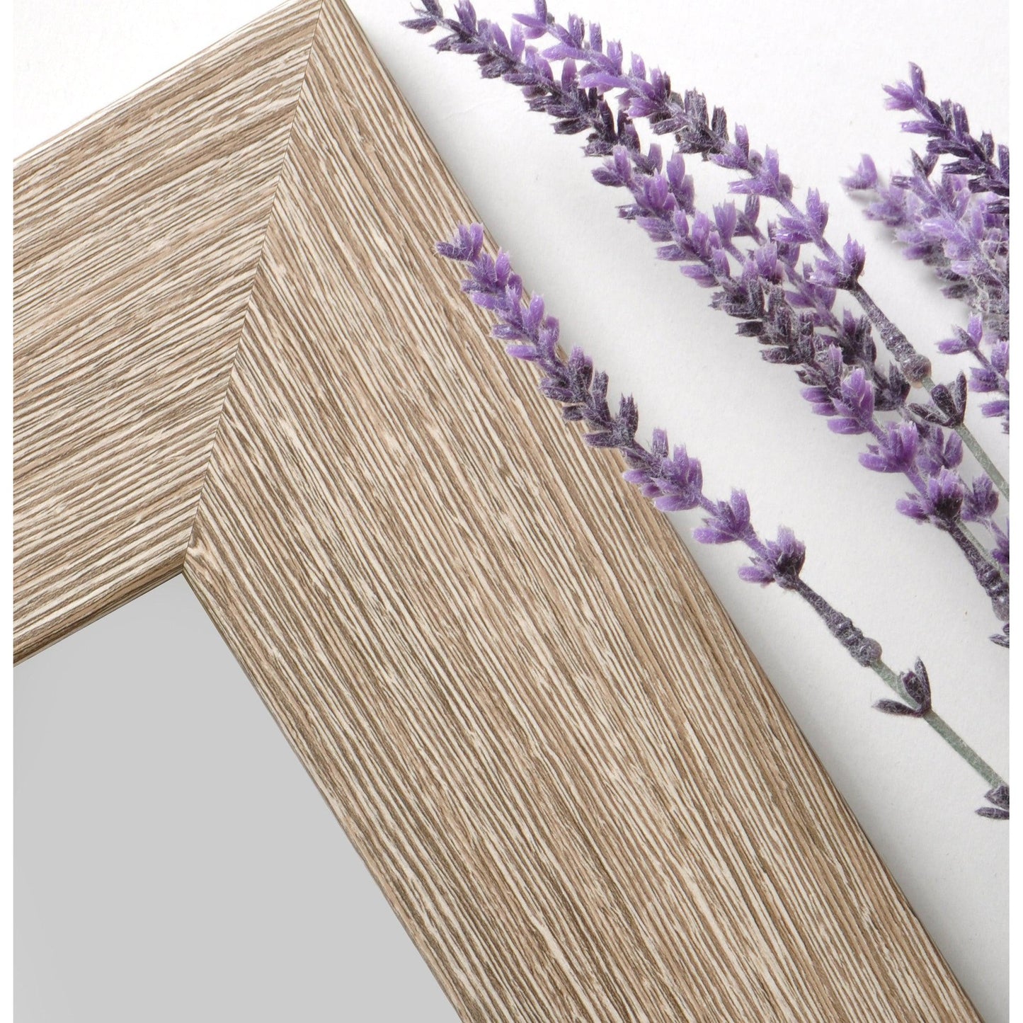 Brandtworks Classic Farmhouse 32" x 22" Pale Wall Mirror