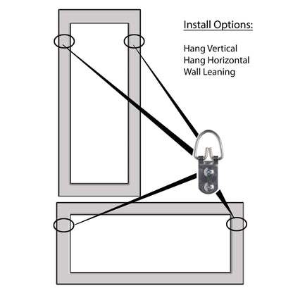Brandtworks Modern 26" x 28" Silver Wall Mirror