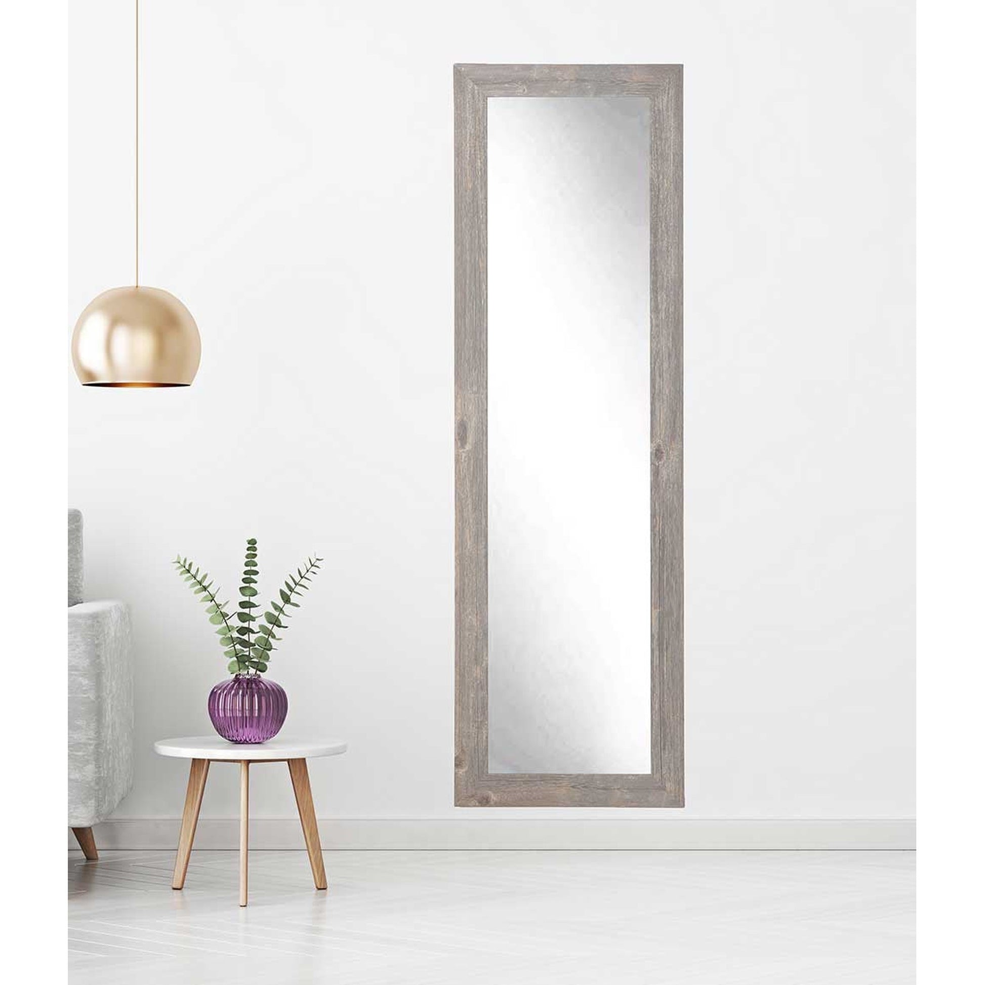 Brandtworks Urban Frontier 32" x 66" Barn brown Wall Mirror
