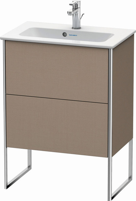Duravit XSquare 24" Linen Two Drawer Floorstanding Vanity Unit (XS445407575)