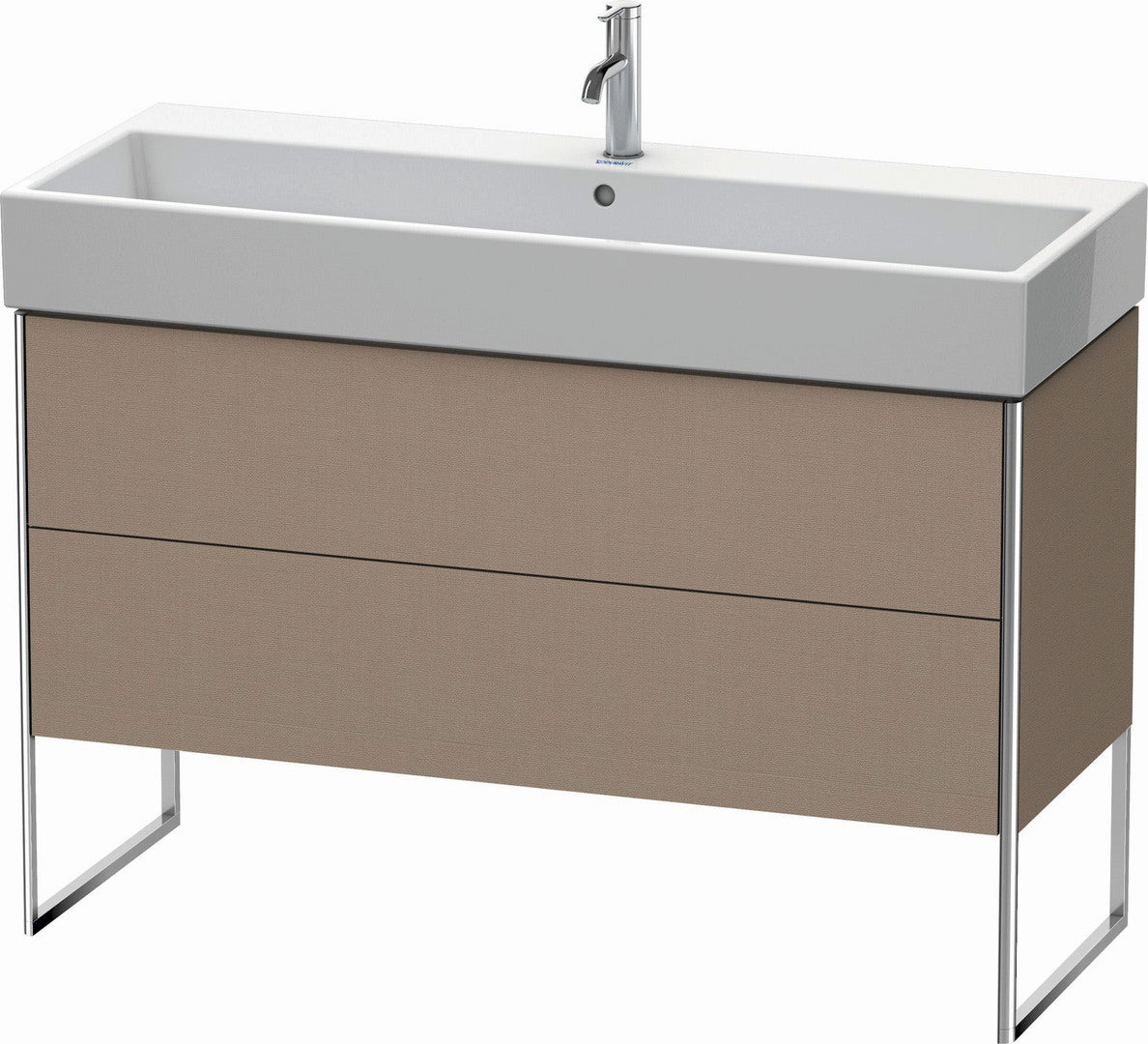 Duravit XSquare 47" Linen Two Drawer Floorstanding Vanity Unit (XS447707575)