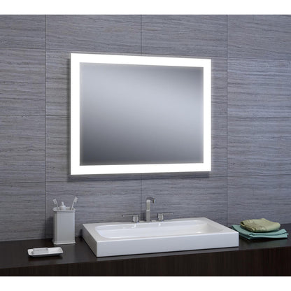 Castello USA Angelina 24" x 30" LED Bathroom Mirror With Sensor Button