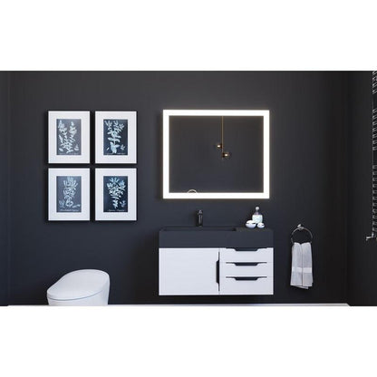 Castello USA Angelina 36" x 30" Dimmable LED Smart Mirror