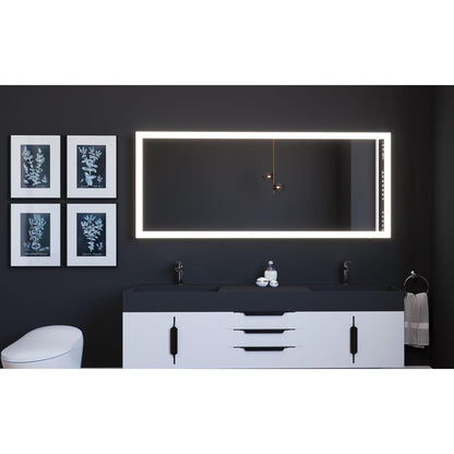 Castello USA Angelina 72" x 30" LED Bathroom Mirror With On/Off Sensor