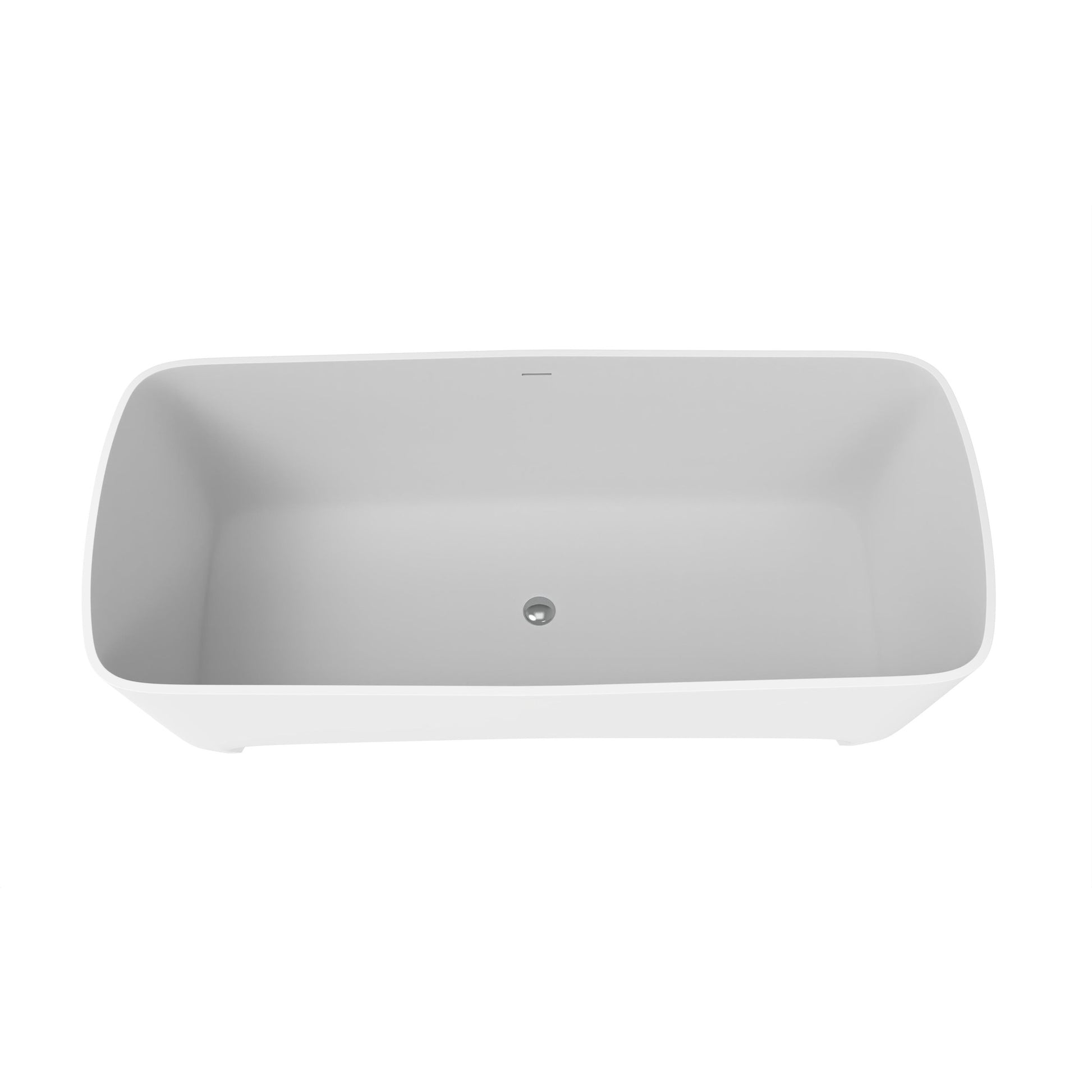 Castello USA Coronado 71" White Freestanding Bathtub