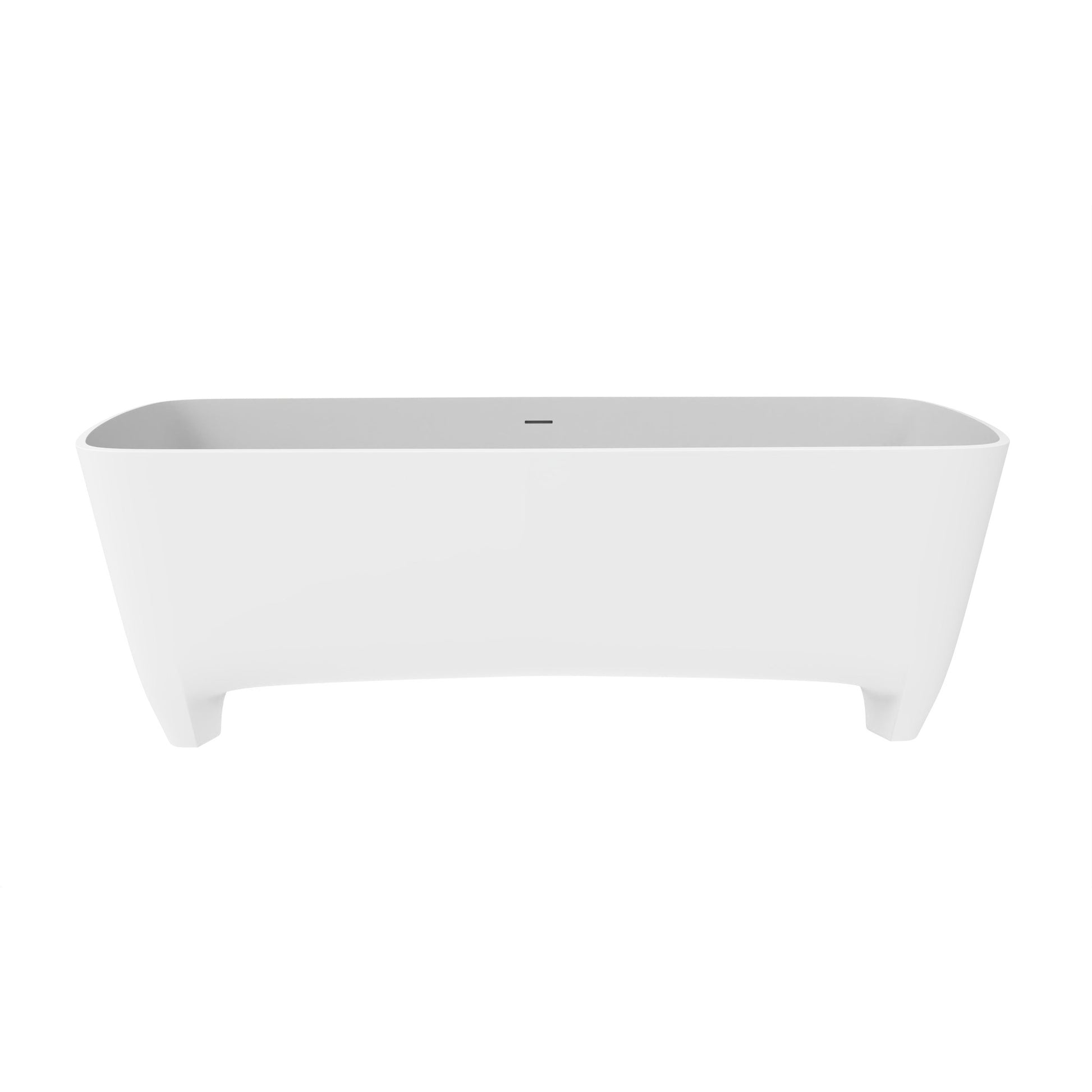 Castello USA Coronado 71" White Freestanding Bathtub
