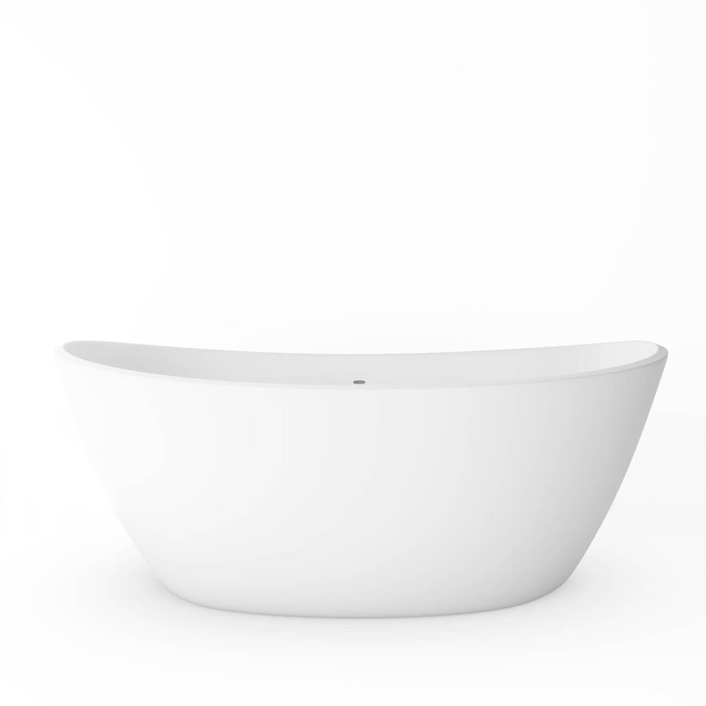 Castello USA Manhattan 59" White Freestanding Bathtub