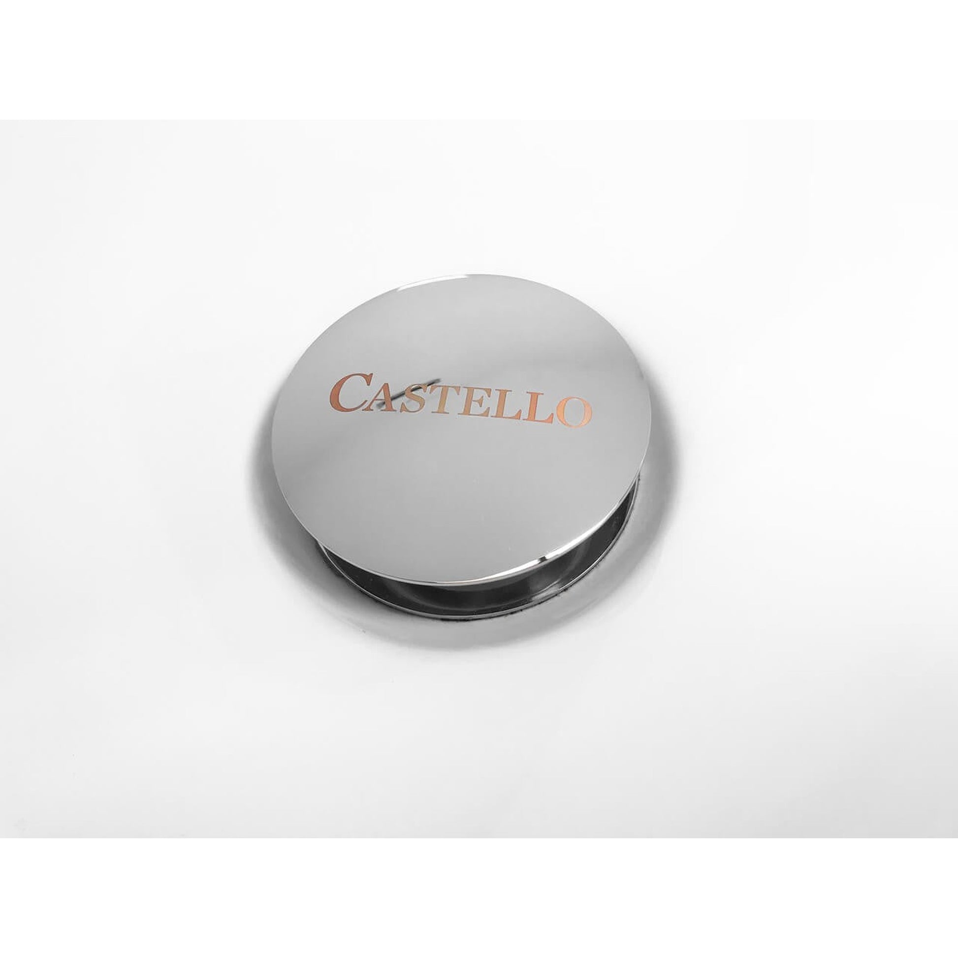 Castello USA Napa 16" White Freestanding Pedestal Sink