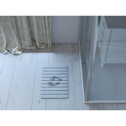 Castello USA Natural Stone Step Quick Dry Bath Mat