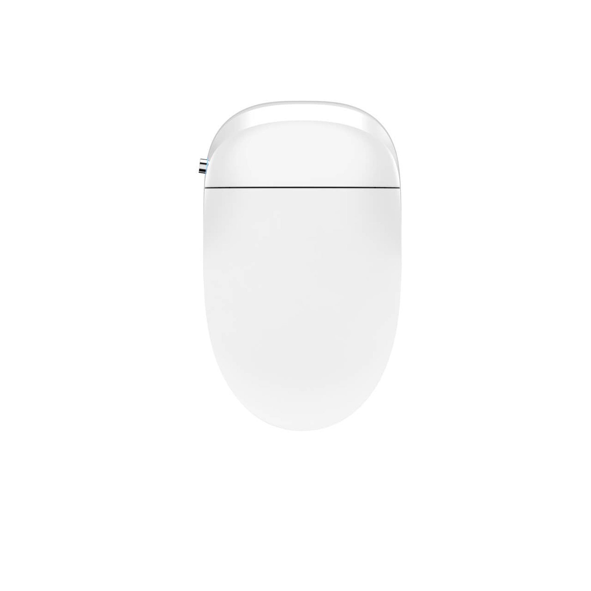 Castello USA New York White Simple Smart Toilet With Built-In Bidet