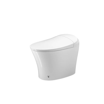 Castello USA New York White Simple Smart Toilet With Built-In Bidet