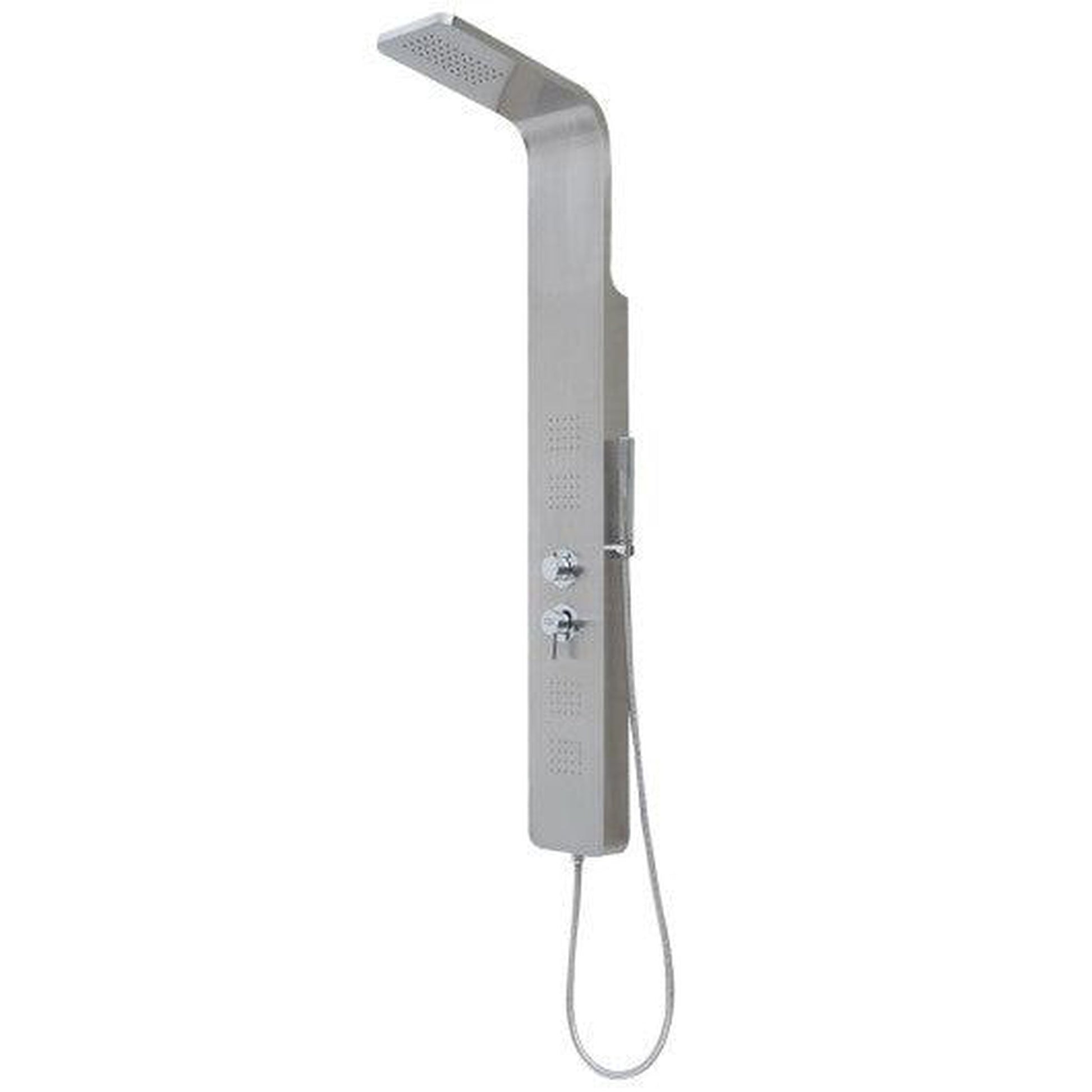 Costway 57" Stainless Steel Rainfall Shower Panel