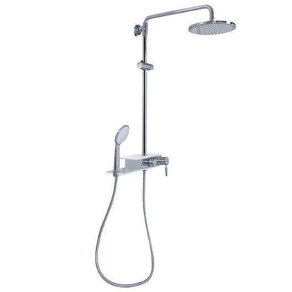 Costway Stainless Steel Panel Rainfall Shower Column with Hand Shower