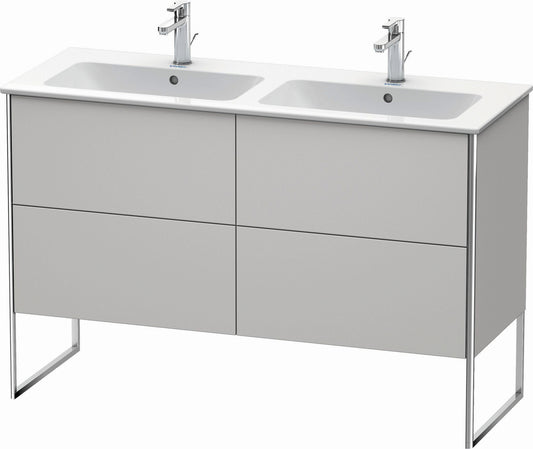 Duravit XSquare 50" Nordic White Two Drawer Floorstanding Vanity Unit (XS444903939)