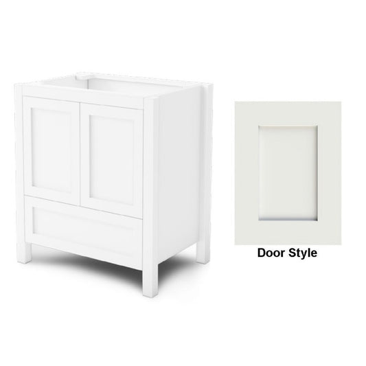 DM Bath 24" Winter Maple Stain Freestanding Bathroom Vanity with 2" Shaker Panel Door Style