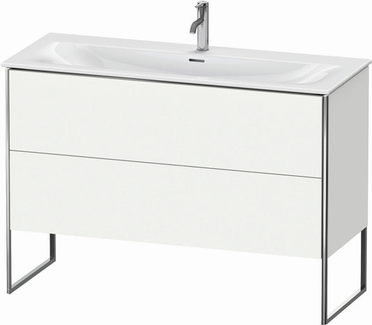 Duravit XSquare 48" White Matt Two Drawer Floorstanding Vanity Unit (XS452601818)