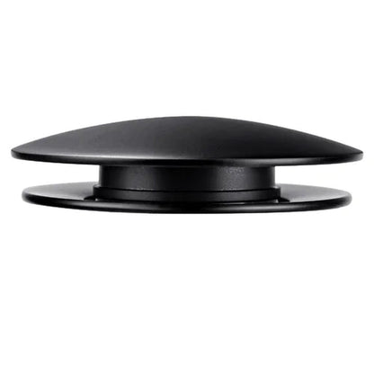 DeerValley Black Pop-Up Bathroom Sink Drain