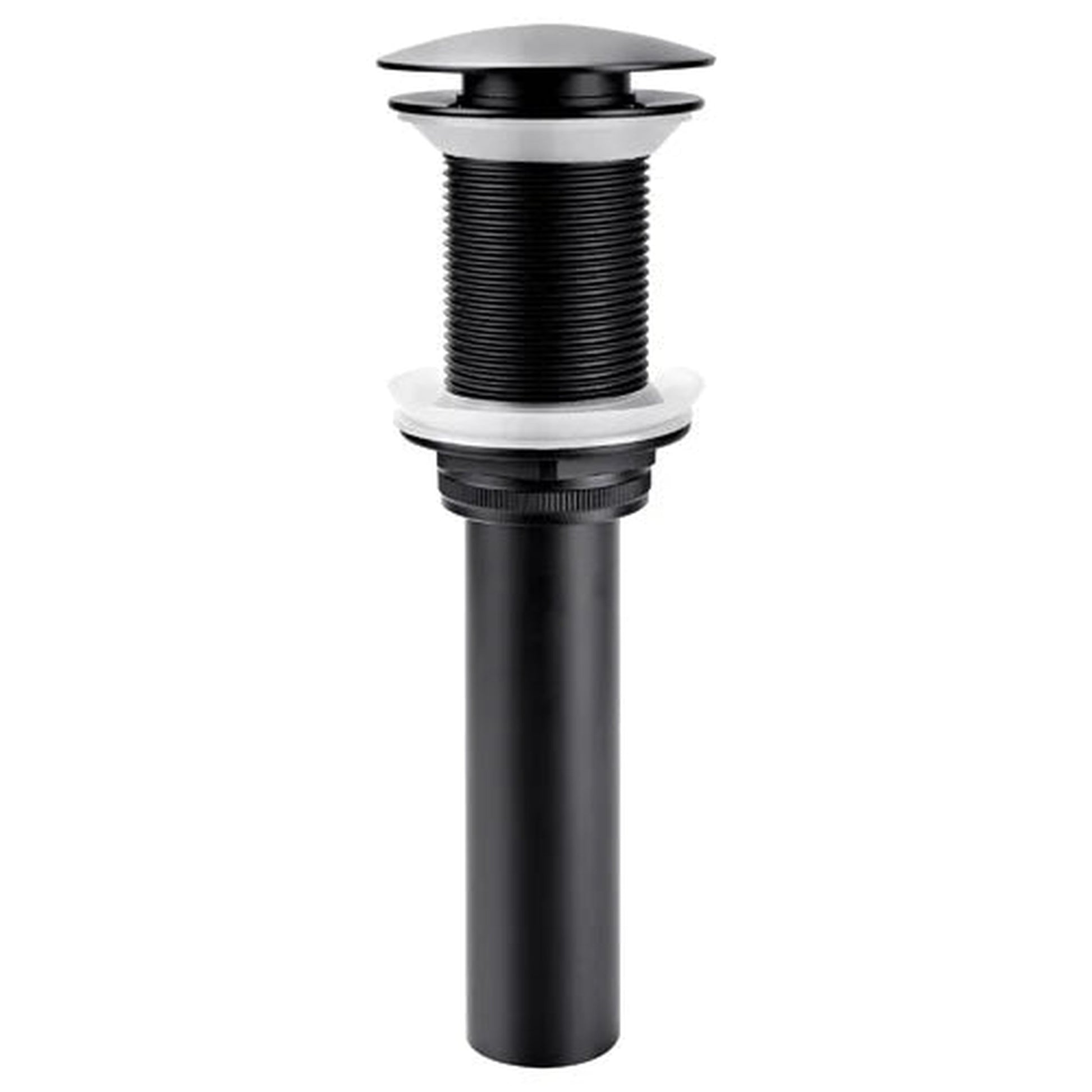 DeerValley Black Pop-Up Bathroom Sink Drain