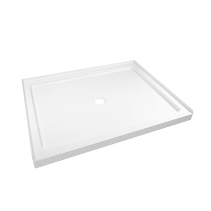 DeerValley DV-1SB0108 48" x 32" Rectangular White Non-slip Design Shower Base