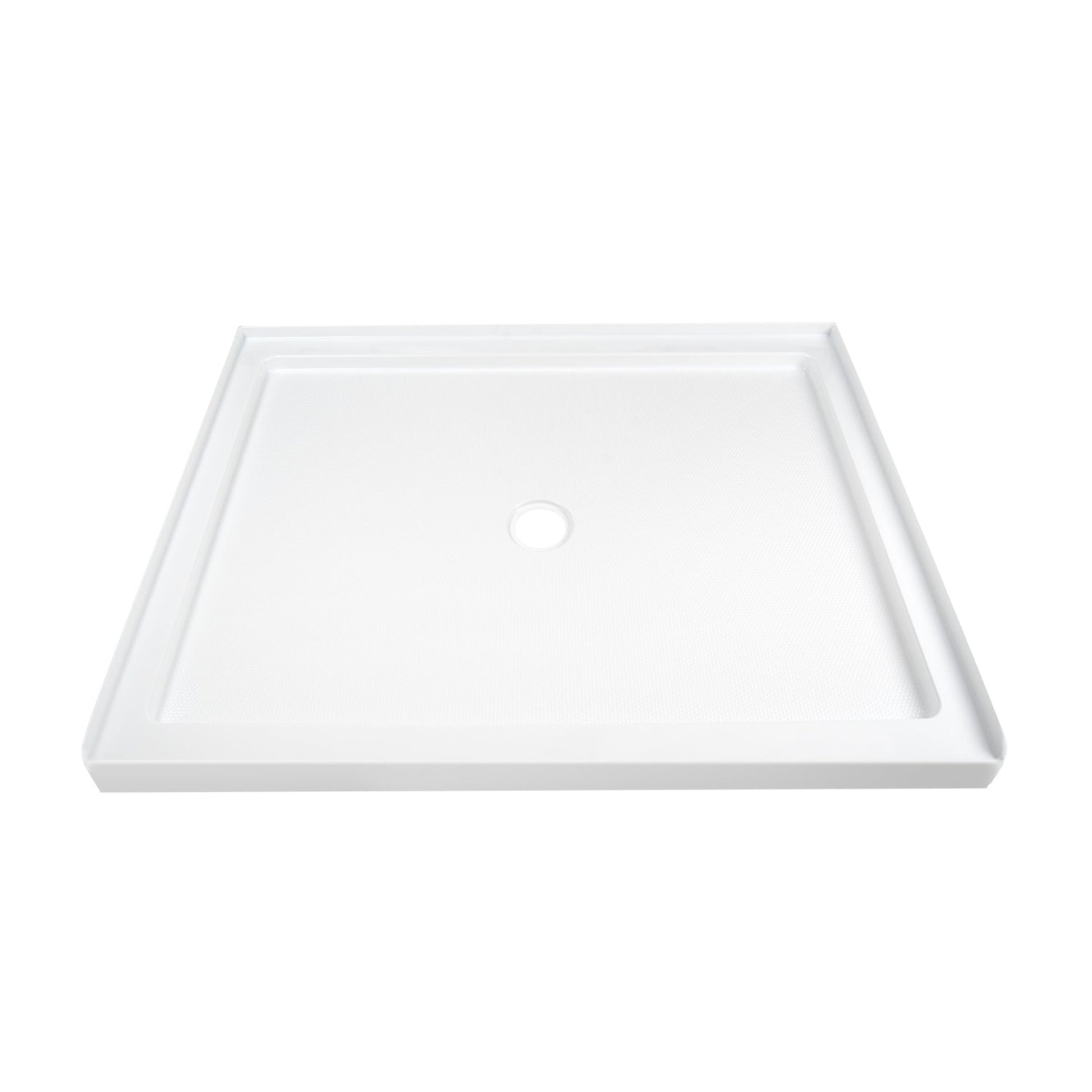 DeerValley DV-1SB0108 48" x 32" Rectangular White Non-slip Design Shower Base