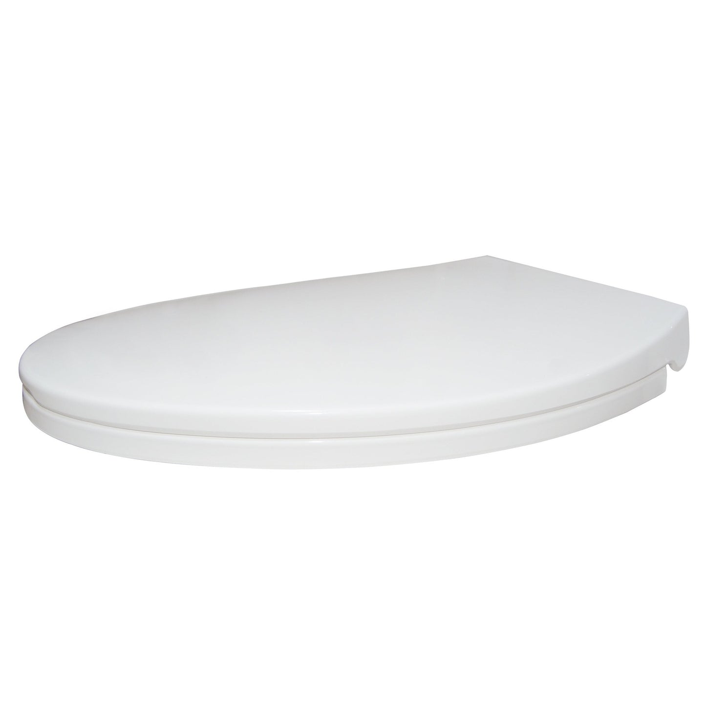 DeerValley DV-F068S11 Quick-Release Soft-Close Elongated White Plastic Polypropylene Toilet Seat (Fit with DV-1F52816/DV-1F52828/DV-1F52829 )