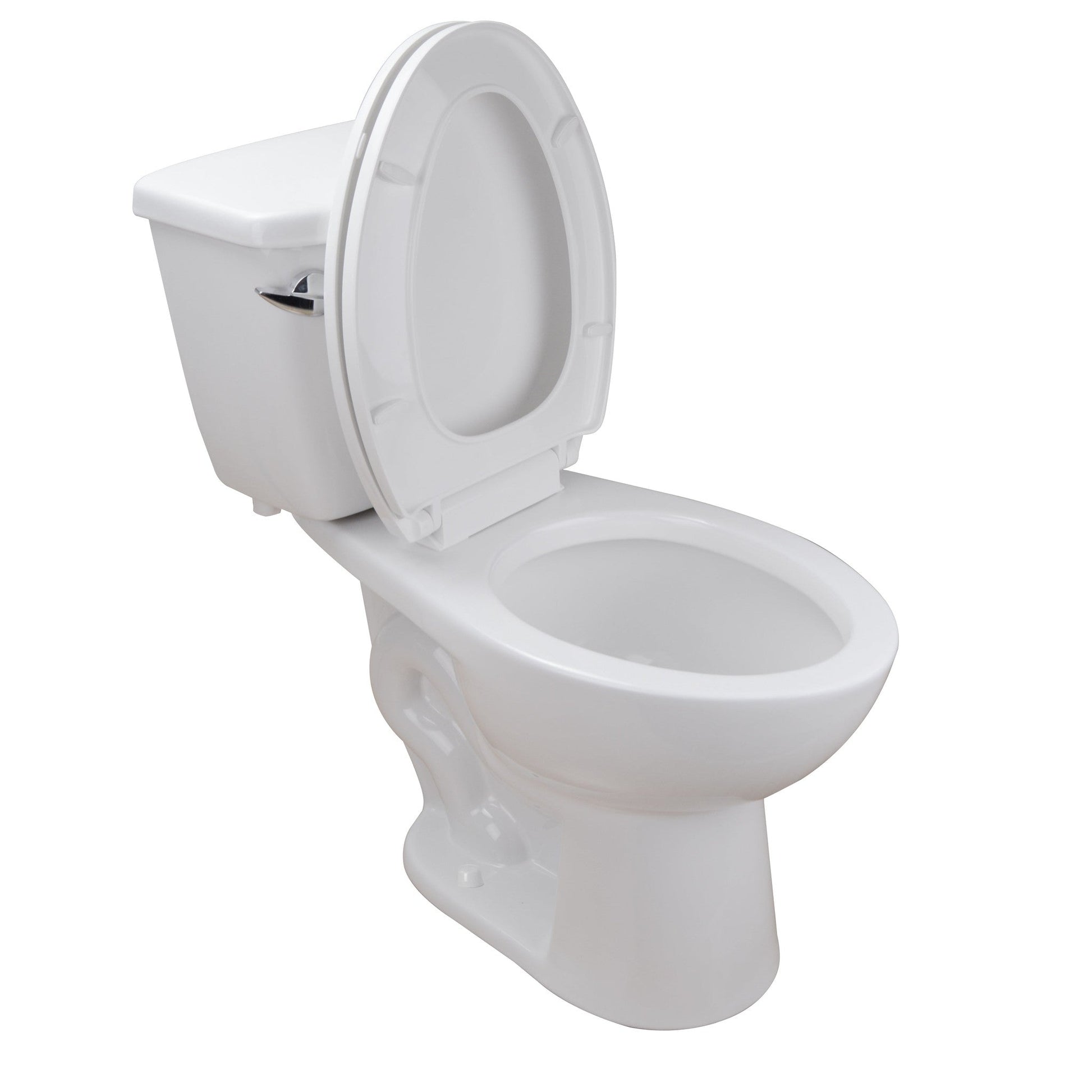 DeerValley Dynasty 15" x 32" 12" Rough-in Single-Flush Elongated White Two-Piece Toilet With Soft Closing Seat