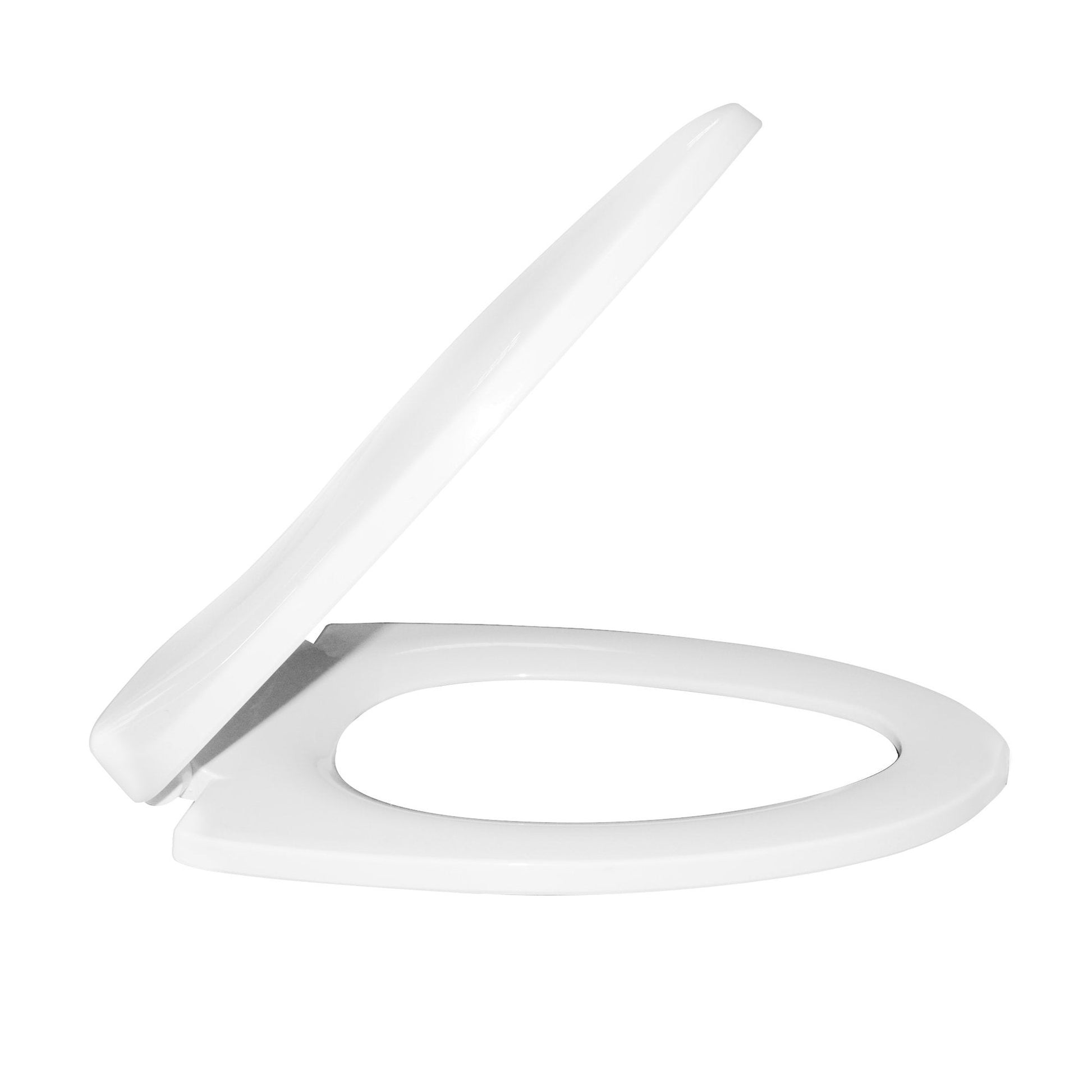 DeerValley Quick-Release Plastic Elongated polypropylene Toilet Seat (Fit with DV-1F026)