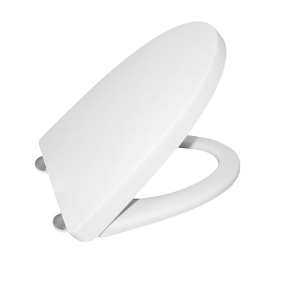 DeerValley Quick-Release Slow-Close Plastic Elongated Polypropylene Toilet Seat (Fit with DV-1F52636)