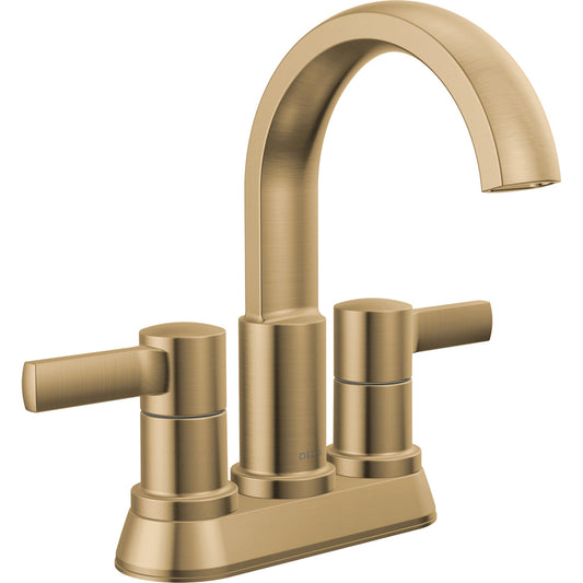 Delta Albion™ 25855LF-CZ Two Handle Centerset Champagne Bronze Bathroom Faucet