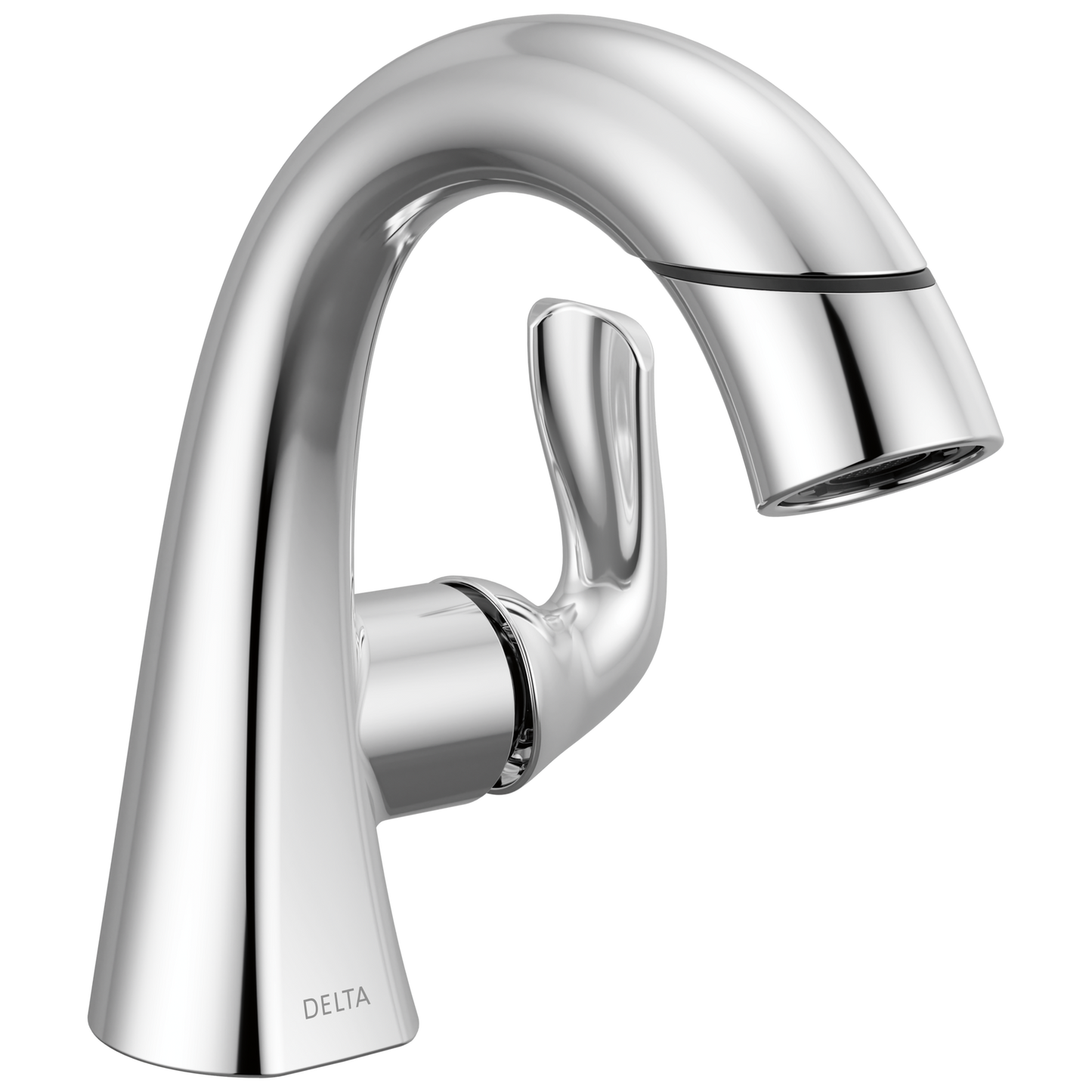 Delta Arvo® 15840LF-PD Single Handle Pull-Down Chrome Bathroom Faucet