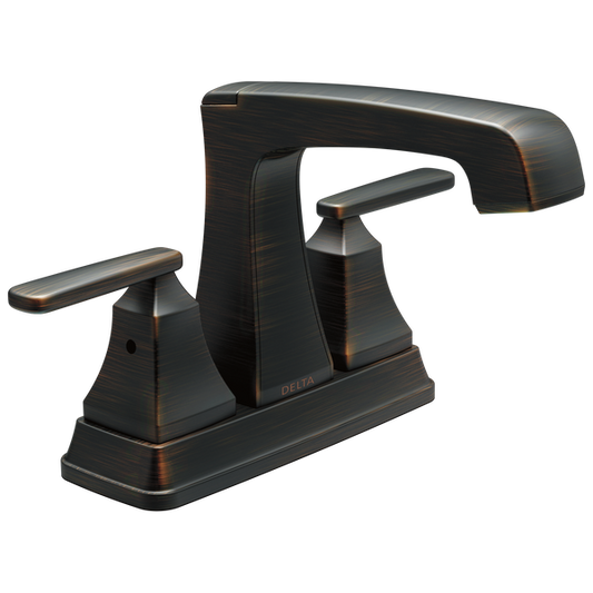 Delta Ashlyn® 6" Two Handle Tract-Pack Centerset Venetian Bronze Bathroom Faucet