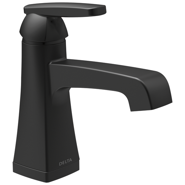 Delta Ashlyn Single Handle Matte Black Bathroom Faucet