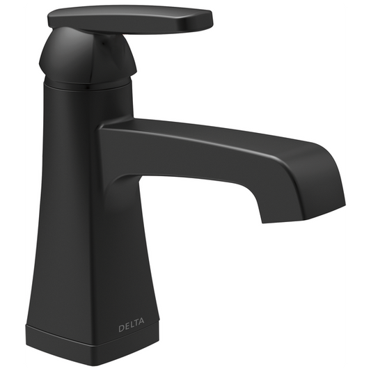 Delta Ashlyn Single Handle Matte Black Bathroom Faucet