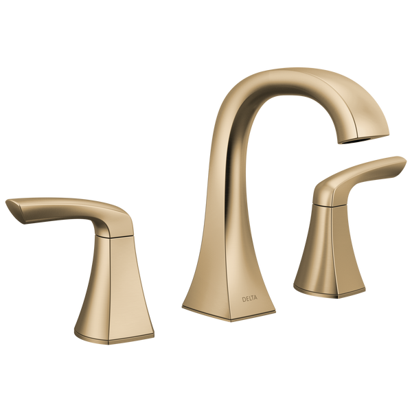 Delta Lacey™ 35895LF-CZ Two Handle Widespread Champagne Bronze Bathroom Faucet