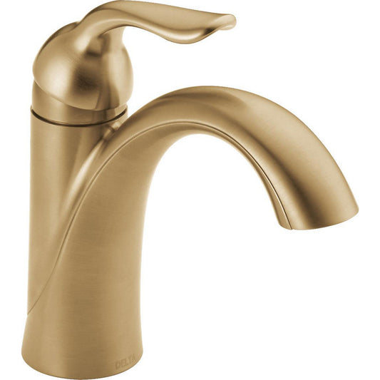 Delta Lahara® 538-CZMPU-DST Single Handle Champagne Bronze Faucet