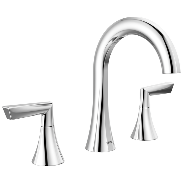 Delta Rinna™ 35874LF Two Handle Widespread Chrome Bathroom Faucet