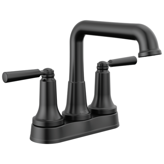 Delta Saylor® 2536-BLTP-DST Two Handle Tract-Pack Centerset Matte Black Faucet