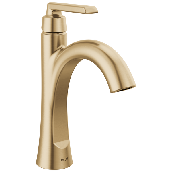 Delta Sparrow Single Handle Champagne Bronze Faucet