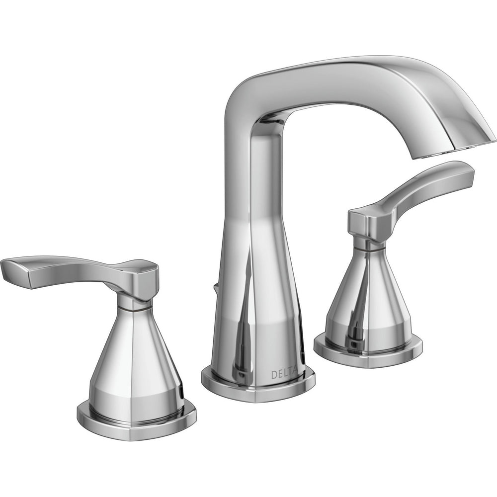 Delta Stryke® 35776-PR-MPU-DST Two Handle Lumicoat® Chrome Widespread Faucet