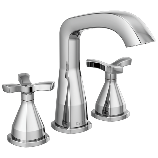 Delta Stryke® 357766-PR-MPU-DST Two Handle Lumicoat® Chrome Widespread Faucet