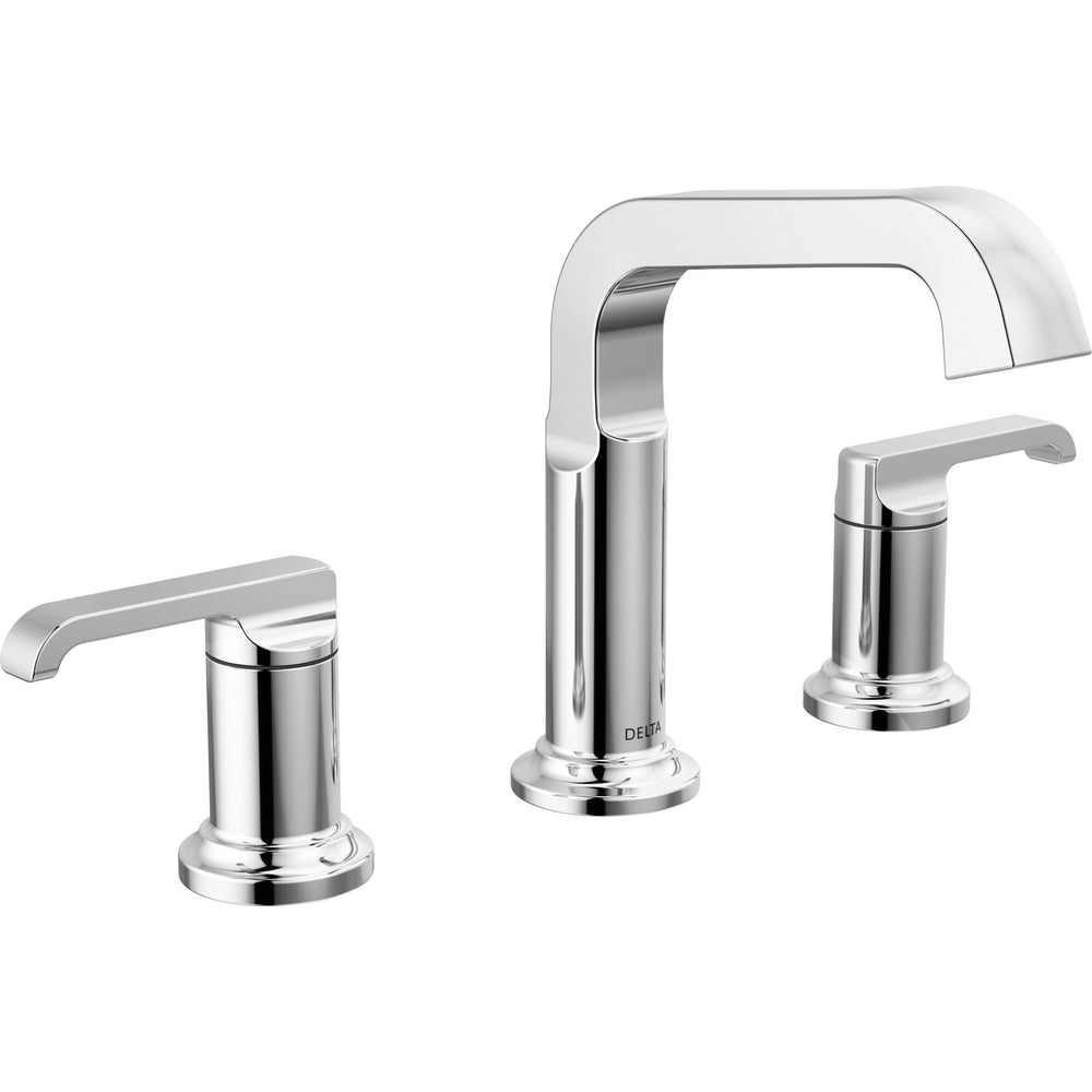 Delta Tetra® 35589-PR-DST Two Handle Lumicoat® Chrome Widespread Faucet