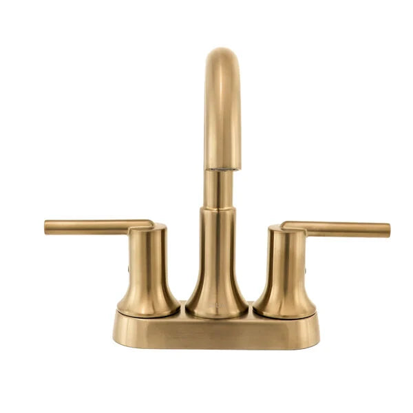 Delta Trinsic® 2554-MPU-DST Two Handle Centerset Champagne Bronze Bathroom Faucet